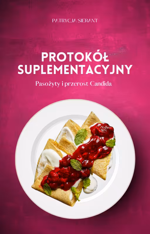 Okładka produktu Pasożyty, przerost Candida protokół suplementacyjny