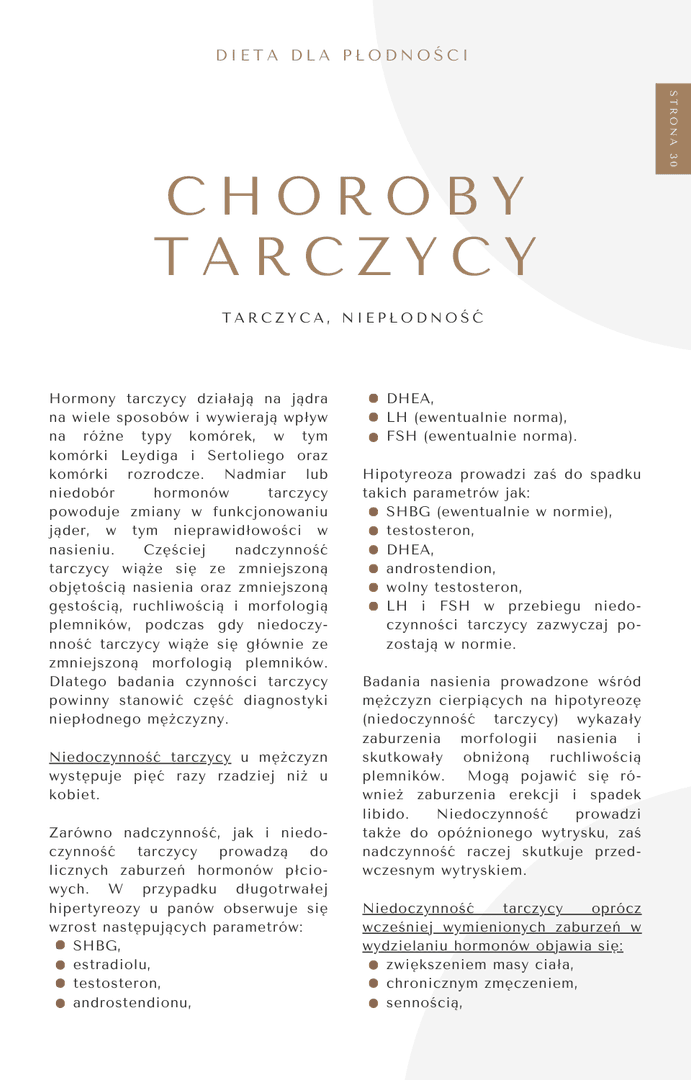 Zdjęcie produktu Dieta i kompendium w niepłodności mężczyzn