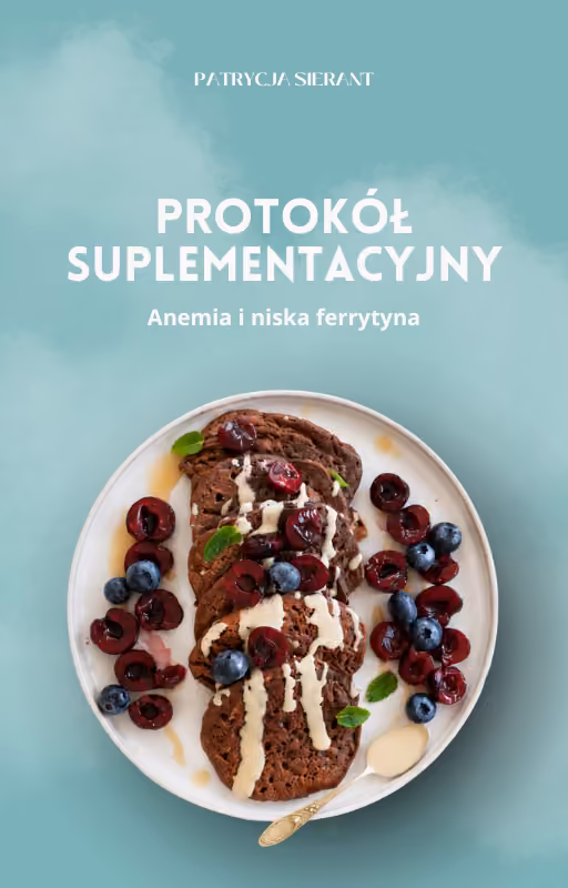 Zdjecie produktu Anemia i niska ferrytyna protokół suplementacyjny